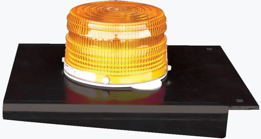 Carbon Black Aluminum Single Beacon Mount 1