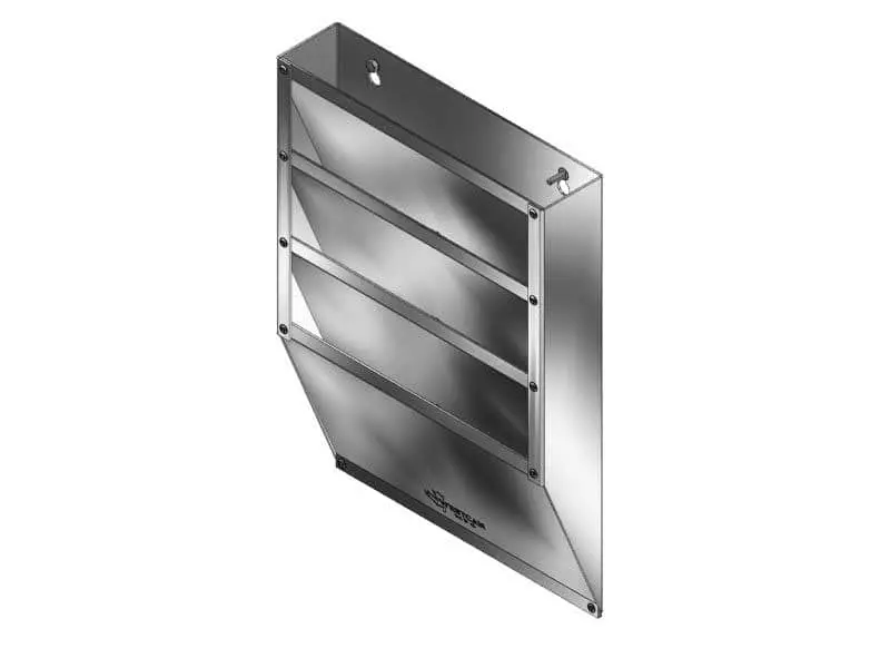 3 Place Lit Storage Kit 13-3/4"L 3-1/4"D 20"H 1