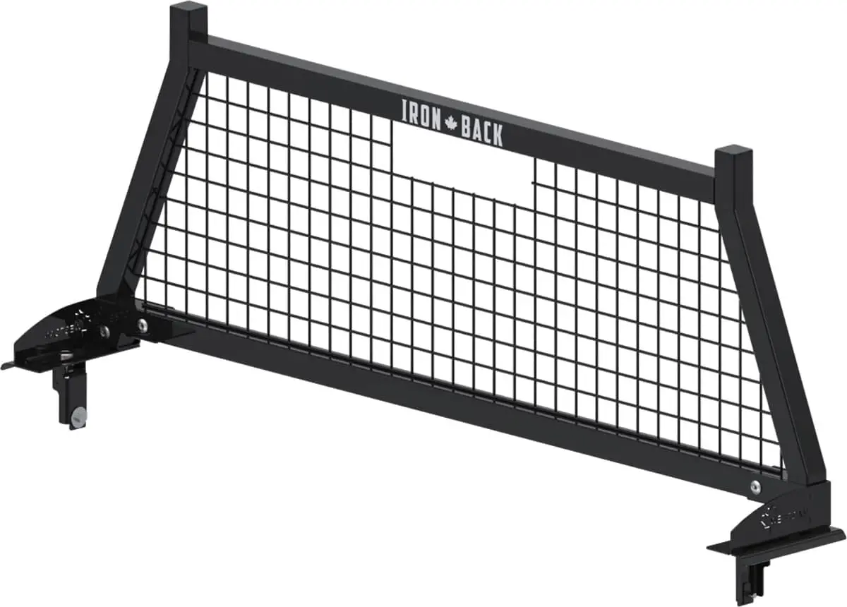 Fleet Pro Black Mesh Mesh Cab Guard (Hdwr Sold Seperately) | 15-26 F150 / 19-26 Gm 1500 1