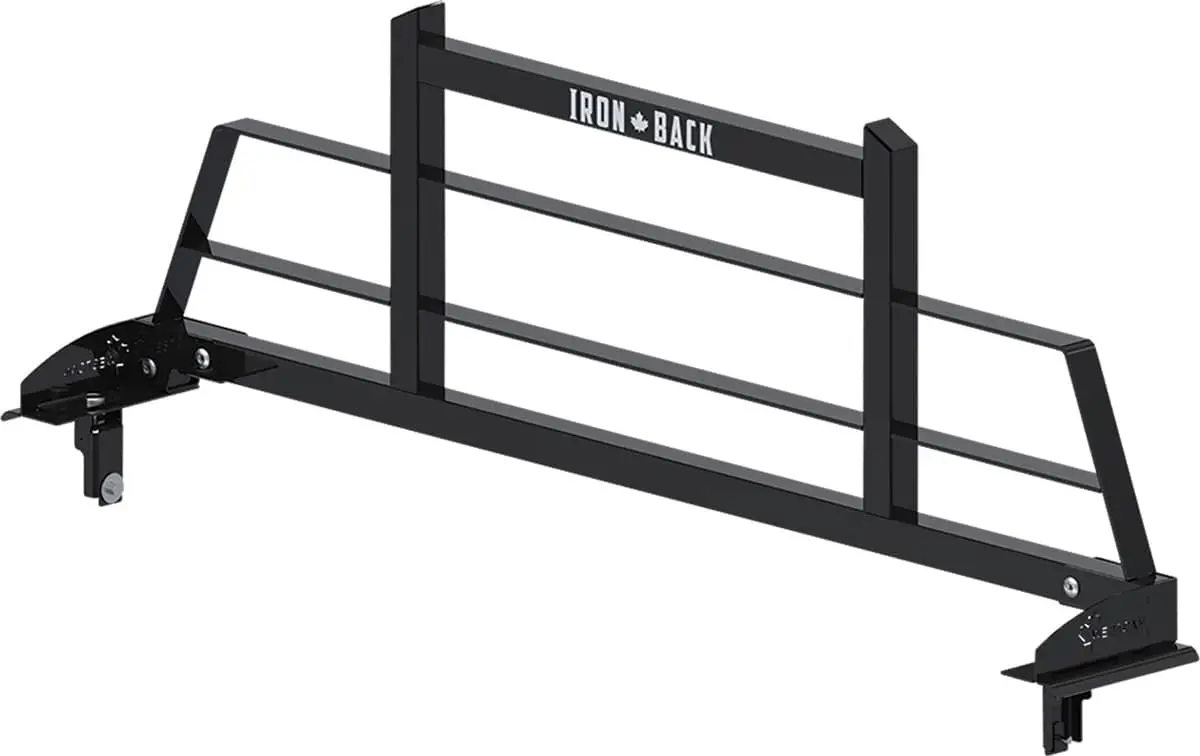 Timberline Black Steel Cab Guard (Hdwr Sold Seperately) | 20-26 Gm Hd/02-26 Ram 1500/19-24 Classic/03-26 2500/3500 1