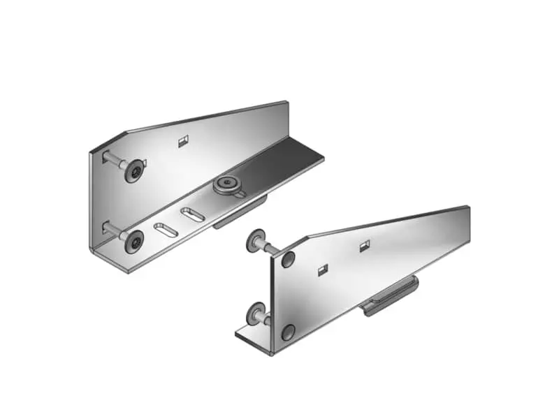 Silver Aluminum Cab Guard Install Kit 14-18 Gm 1500/ 15-19 Hd 1