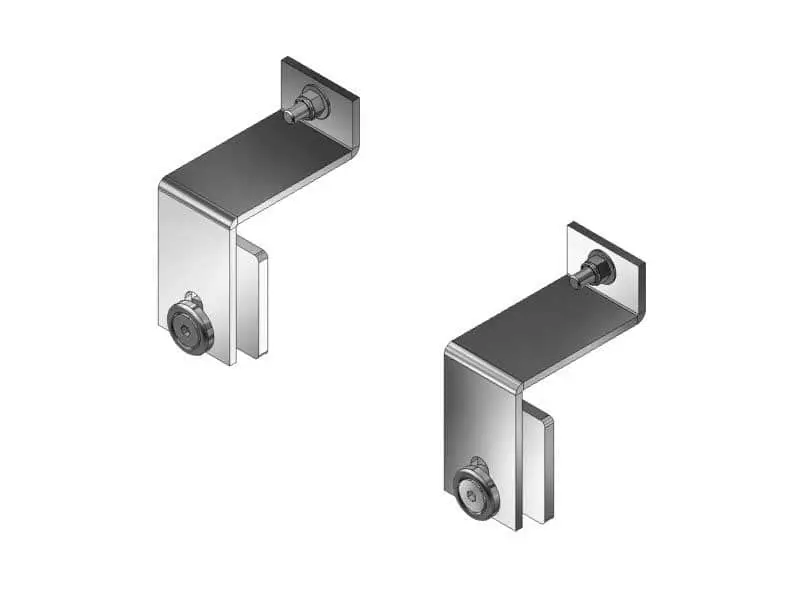 Aluminum Hold Down Kit 17-26 S/Duty 1