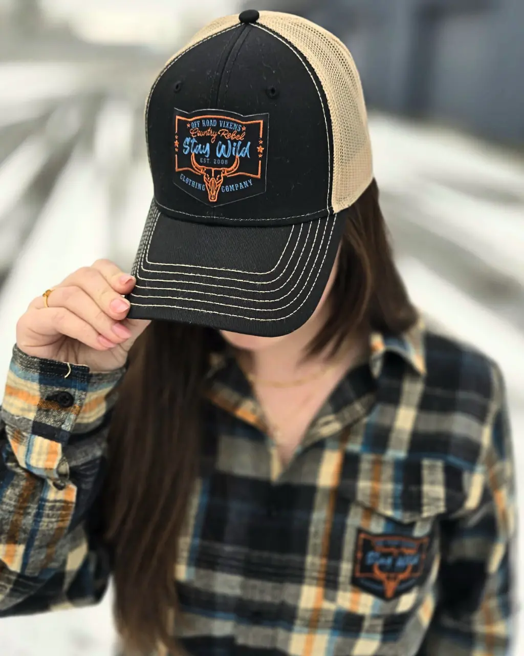Country Rebel Trucker Hat 1