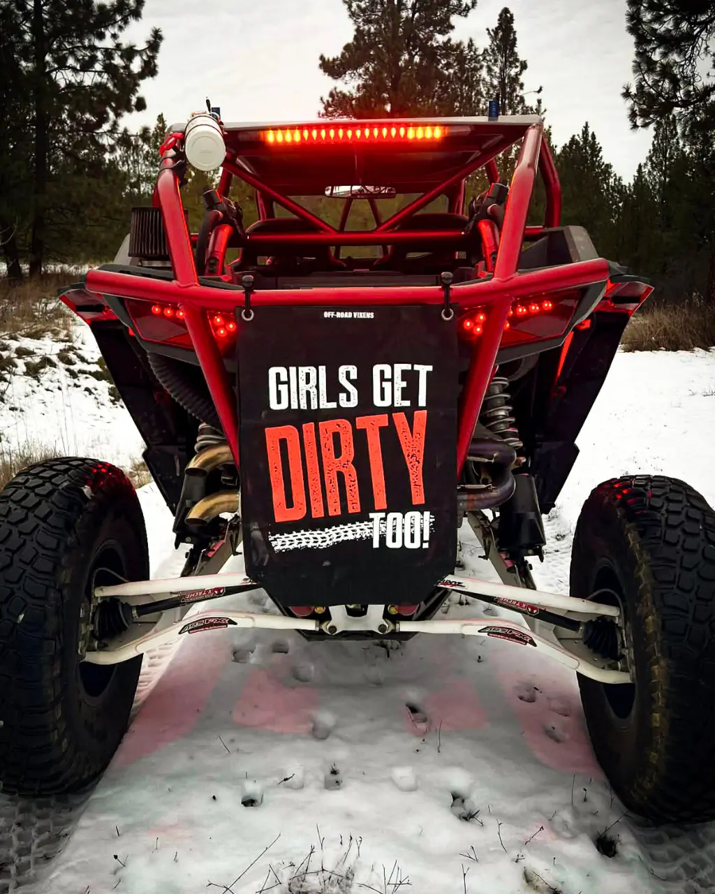 Orv - Off-Road Trash Bag - Black/Neon Coral 1