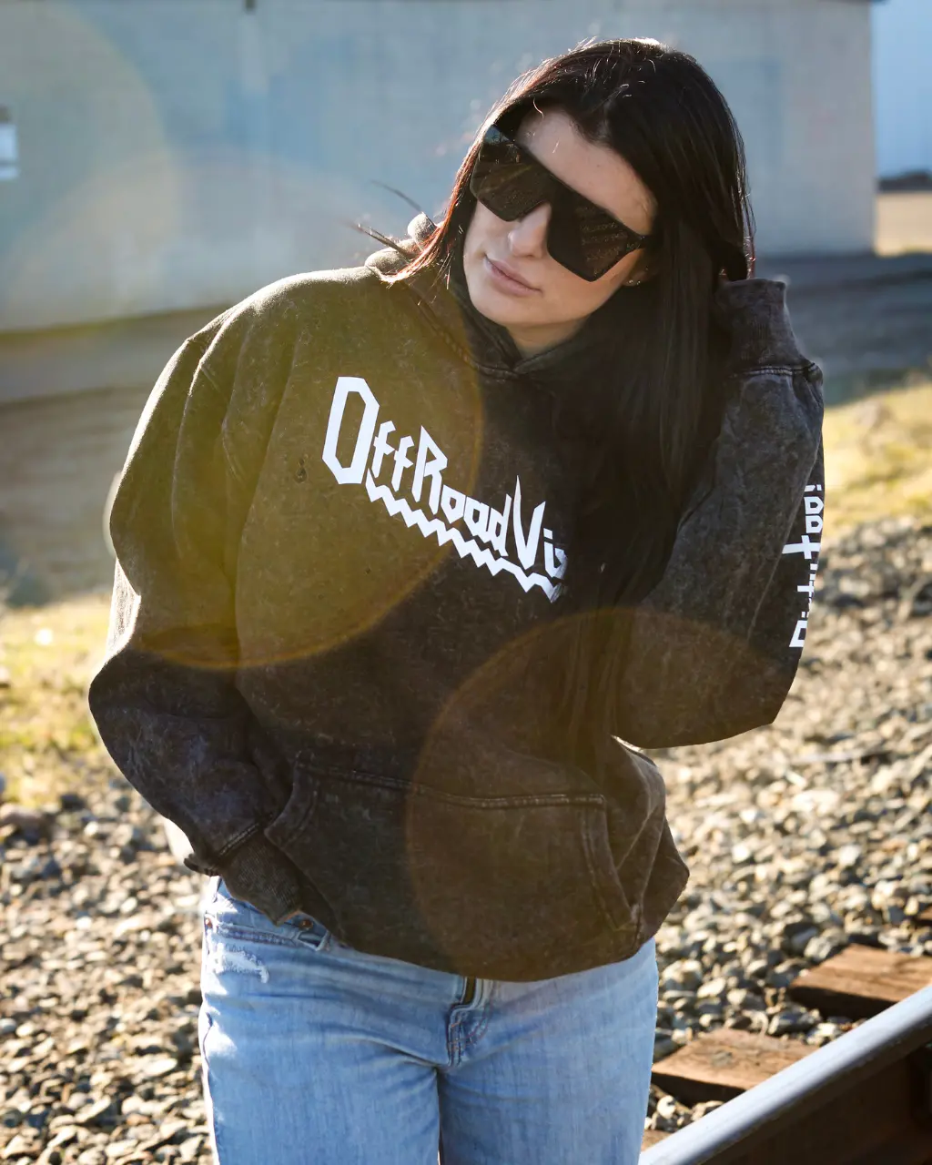 Heavy Metal Mineral Wash Pullover Hoodie 1