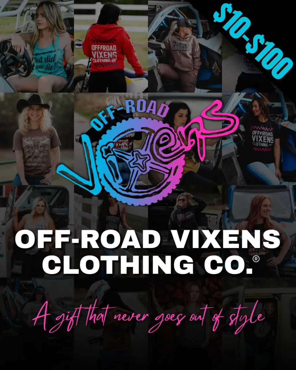 Off-Road Vixens Gift Certificate 1