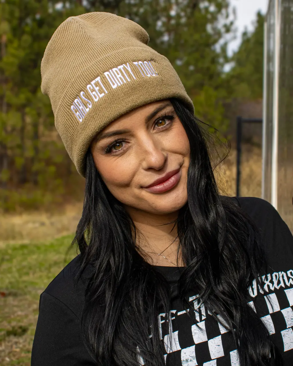 Trademark Beanie Coyote Brown/White 1
