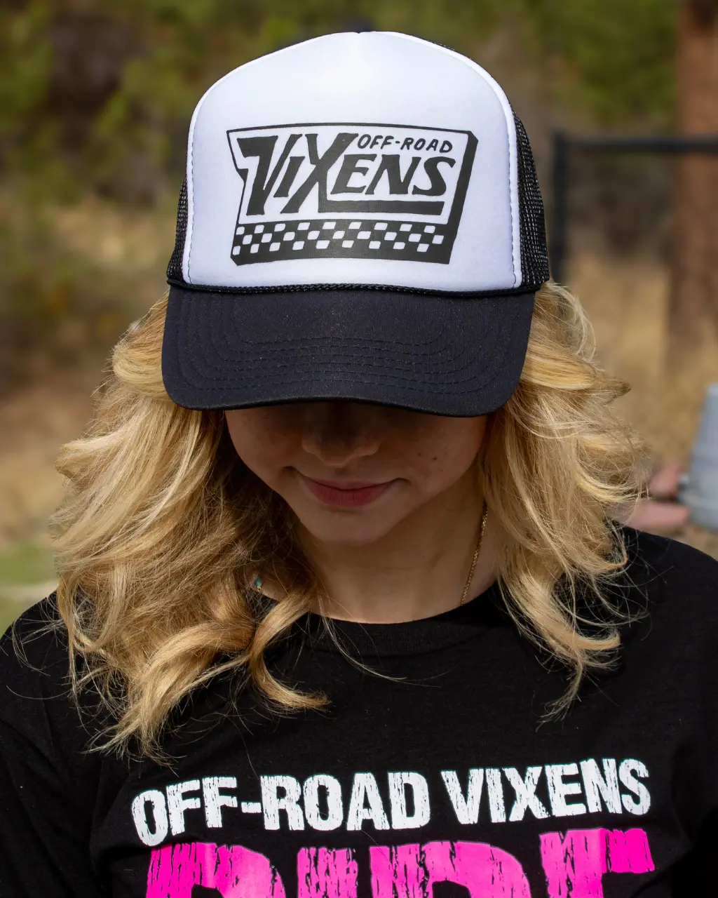 Off The Wall Foam Trucker - White/Black 1