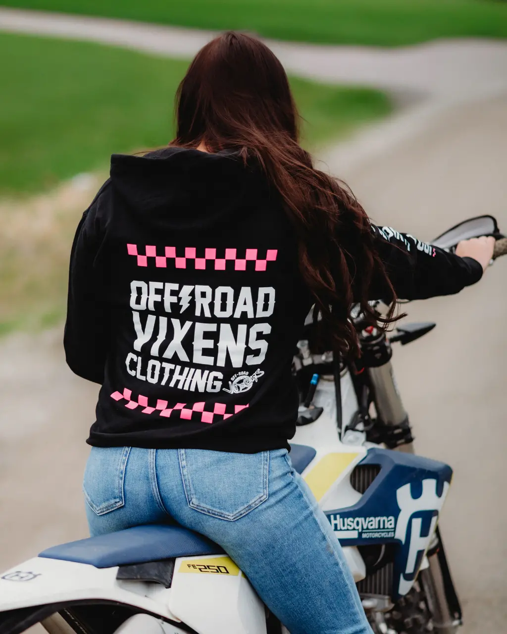 Checked Out Unisex Zip Hoodie - Black 1