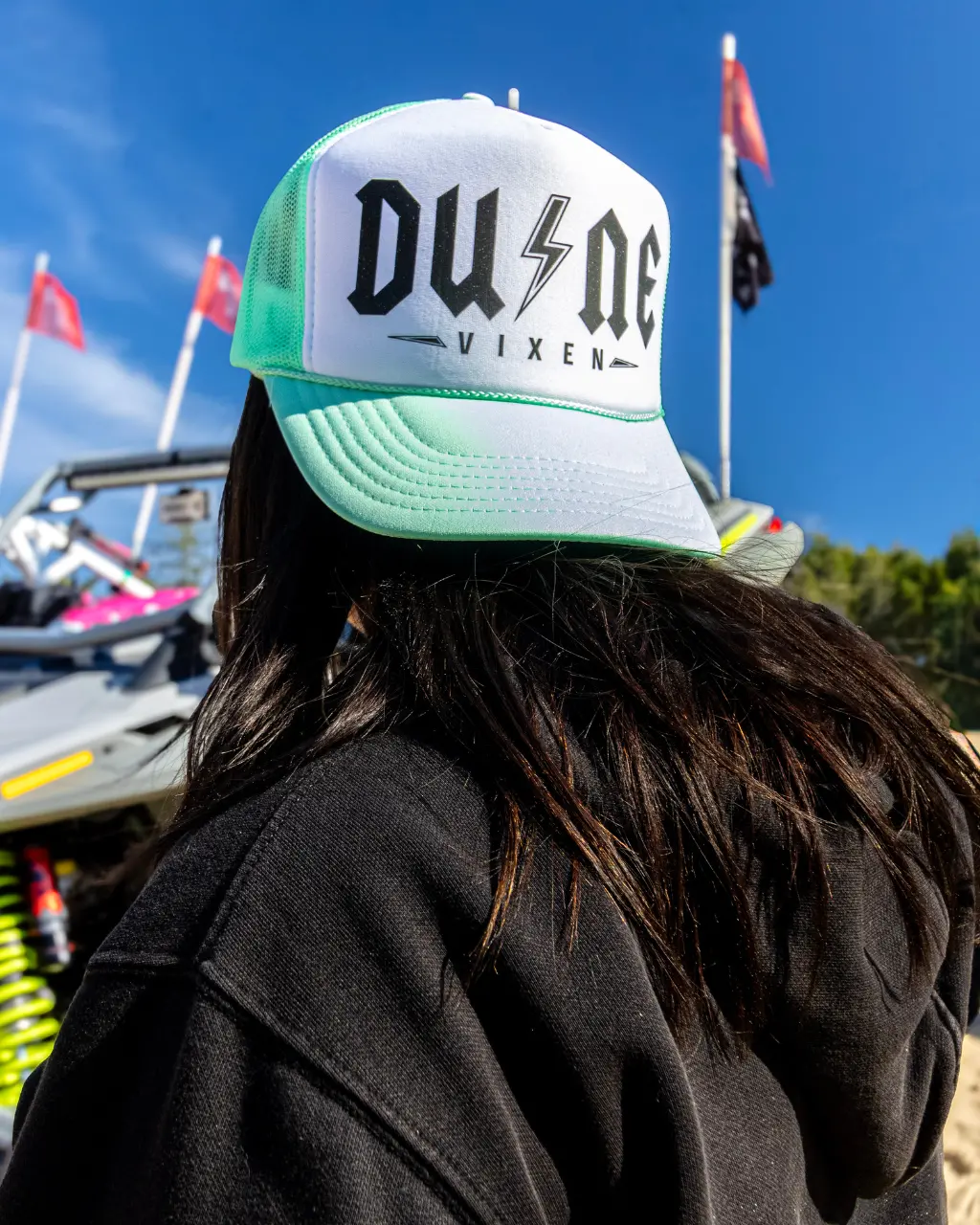 Dune Vixen Foam Trucker Hat 1