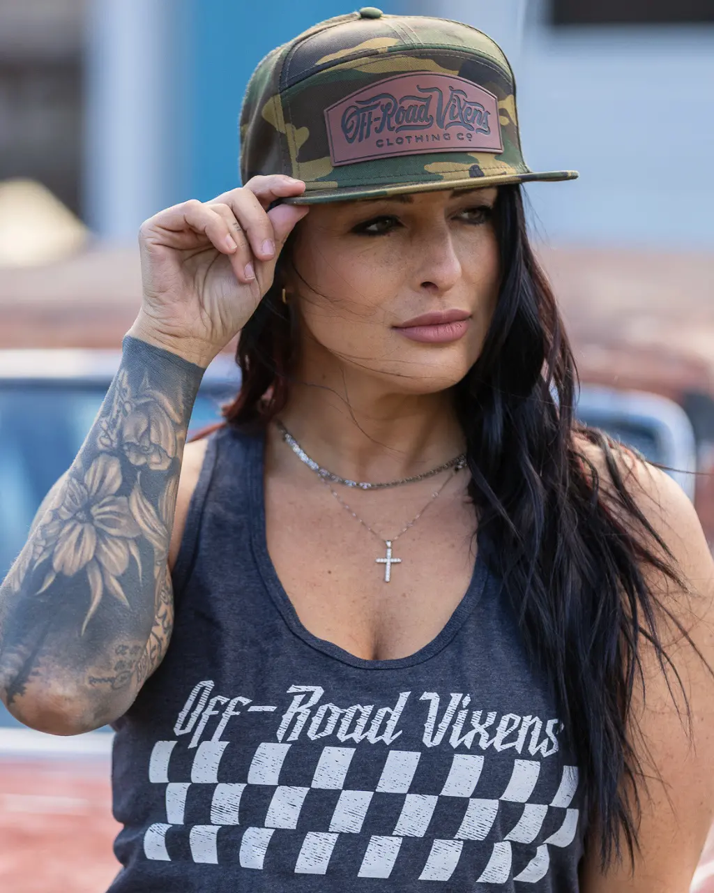 Cadet Flatbill Camo Hat 1