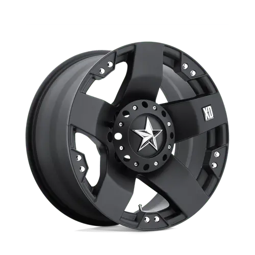 Xd775 Rkstar 17X8 5X5/135 M-Blk +10Mm 1