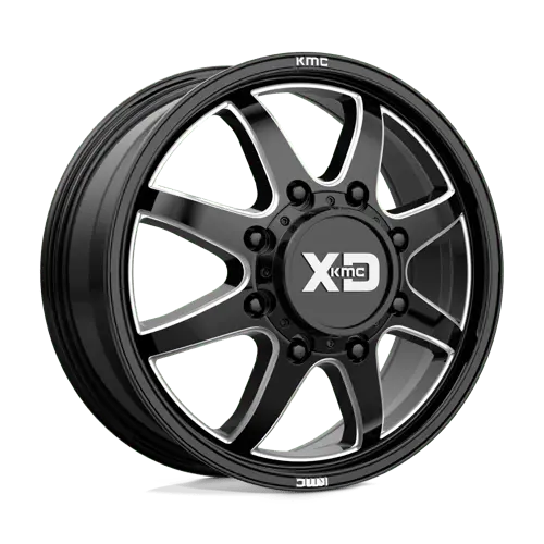 Pike Drw 22X8.25 8X6.5 +105 Gblk-Mill Df 1