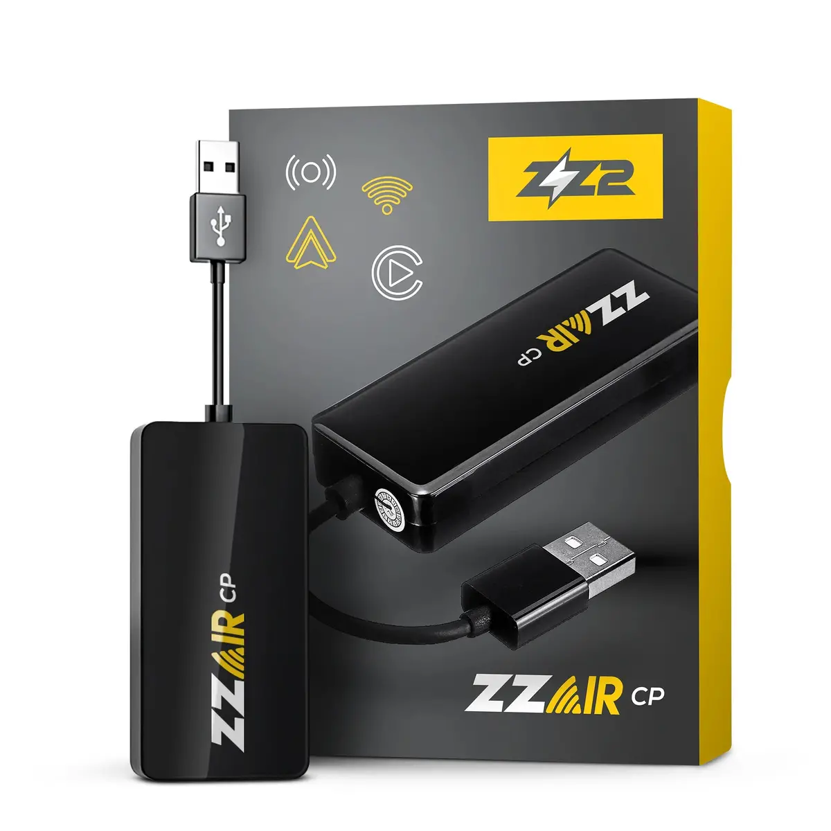 Converts Wired To Wireless Carplay In Seconds (Zzair-Cp) 1