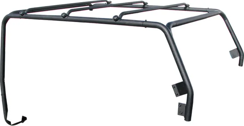 Textured Black Powder Coated Steel Construction. Direct Fit. 300 Pound Capacity. 1