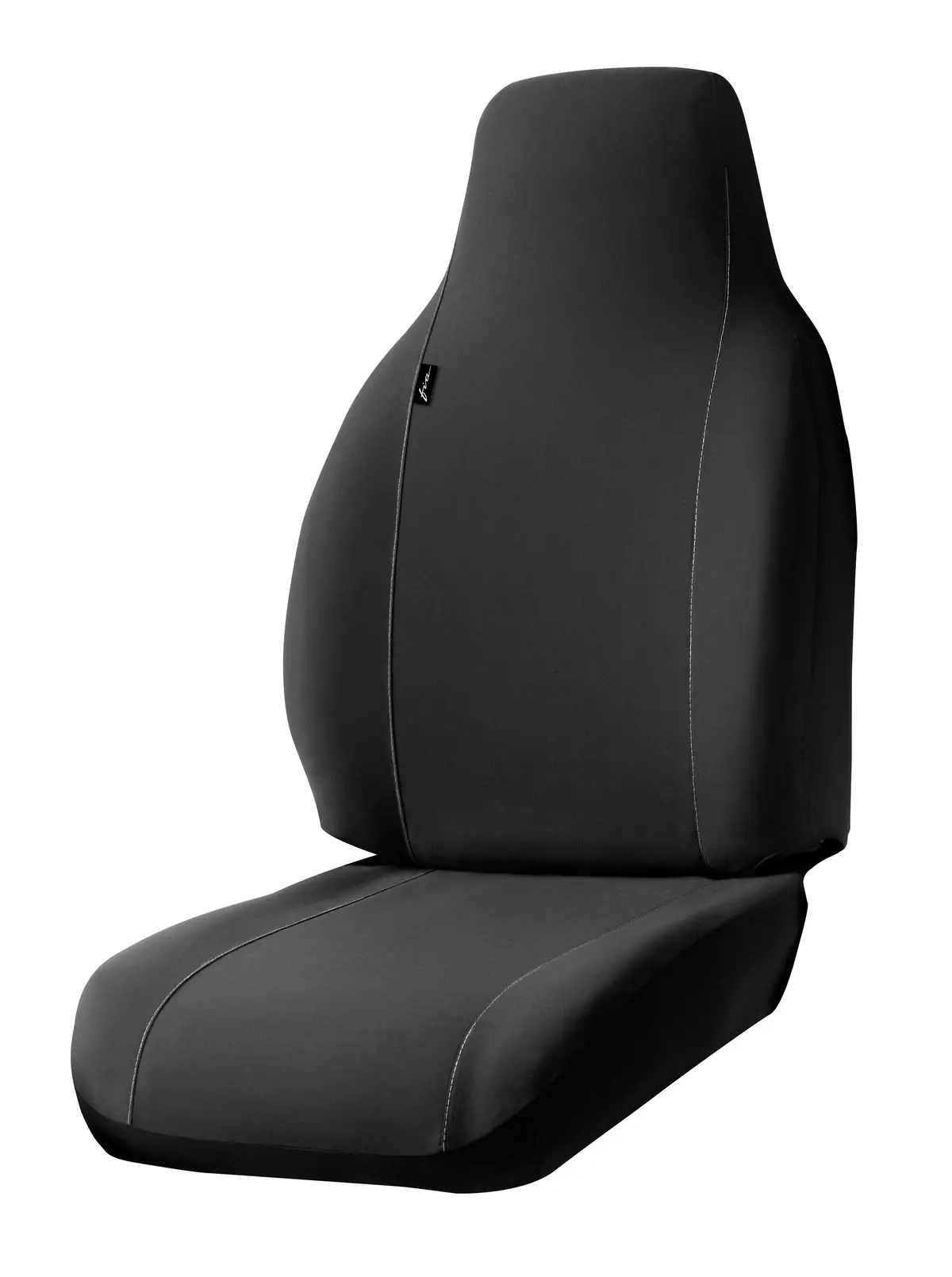 Sp80 Series - Seat Protector Poly-Cotton Car Frt Seat Cover- Black 1