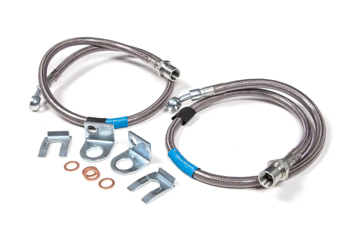Gm Front Shocks Brake Line 1