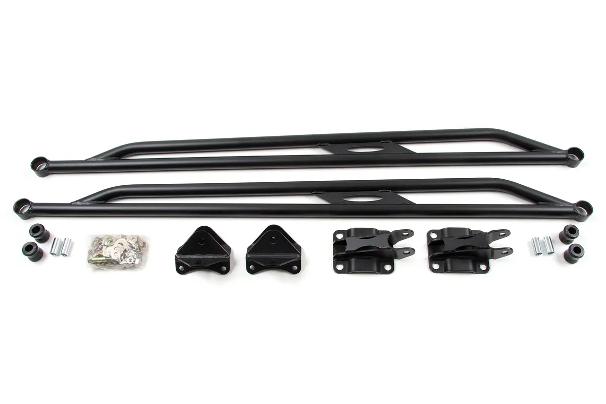 01-06 Gm K2500 Hd Rear Shocks Traction Bar 1