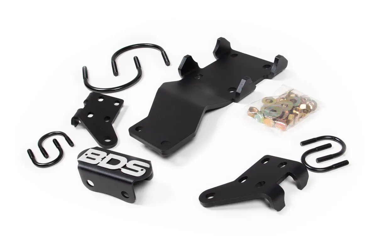 2017-2020 Ford Super Duty - Dual Steering Stabilizer Mount Kit 1