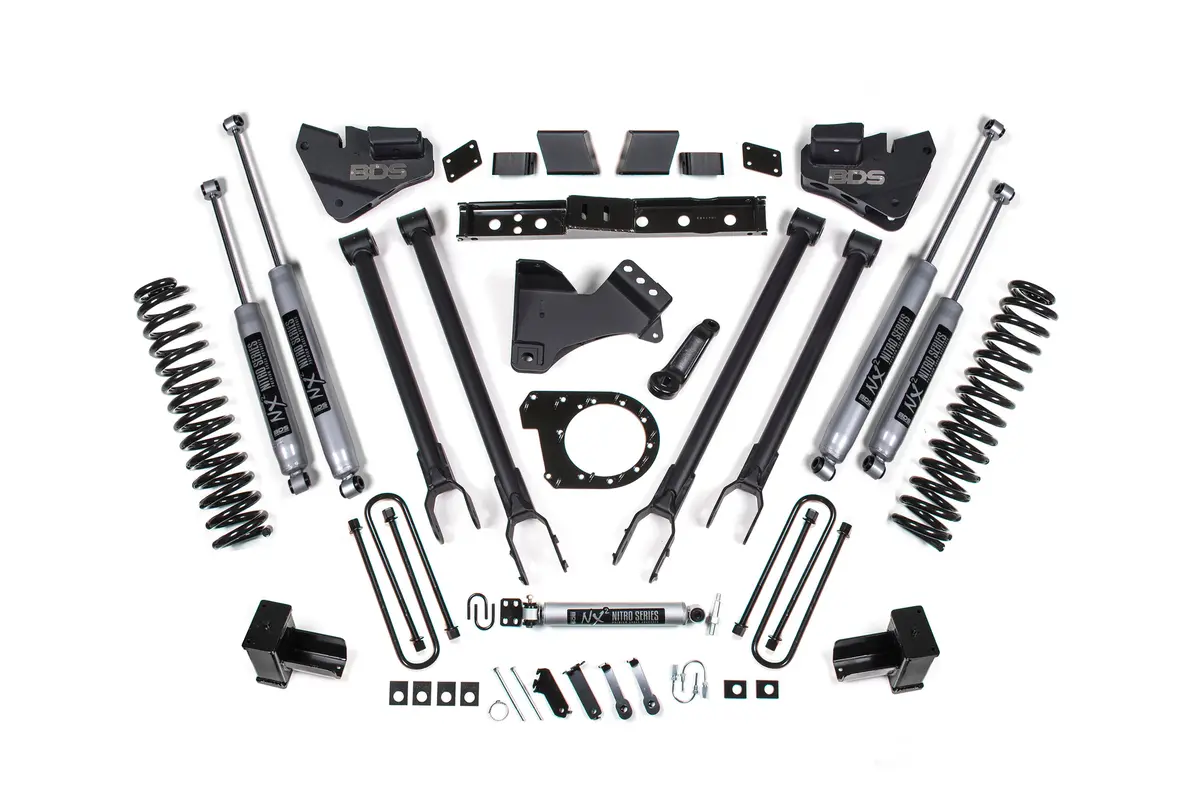 2020 F350 Dually 6In. 4 Link Suspension Lift - Diesel Engine - Nx2 1