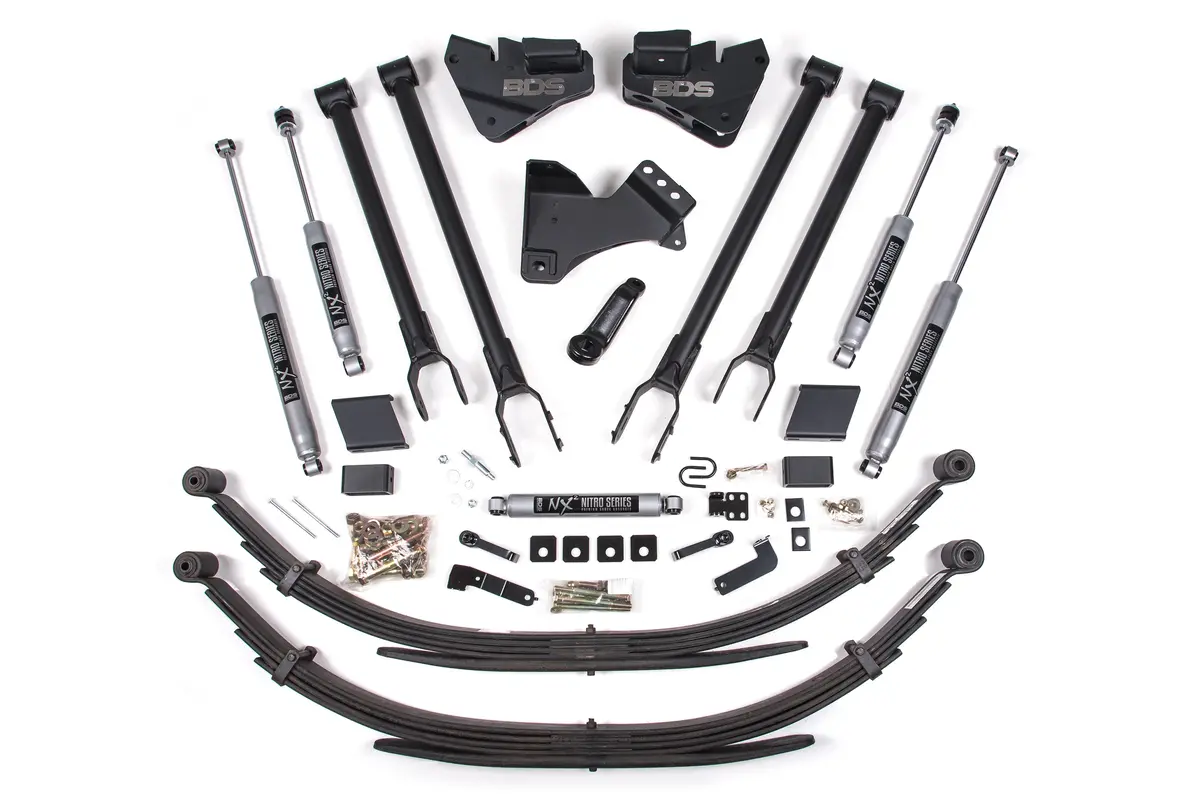 17-19 Ford F250-F350 4In. 4 Link Suspension System   - Diesel Engine 1