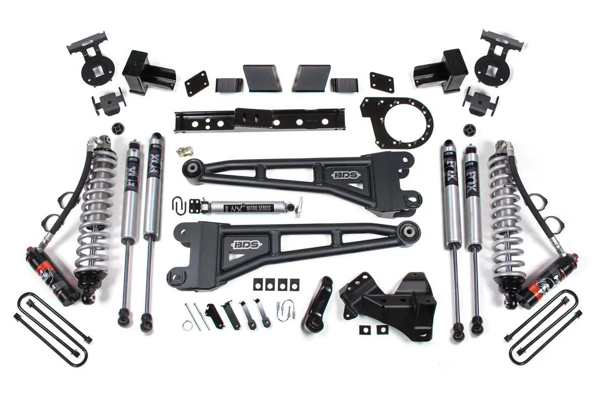 2020-2022 Ford F250-F350 4Wd 7In. Radius Arm Suspension Lift Kit 1