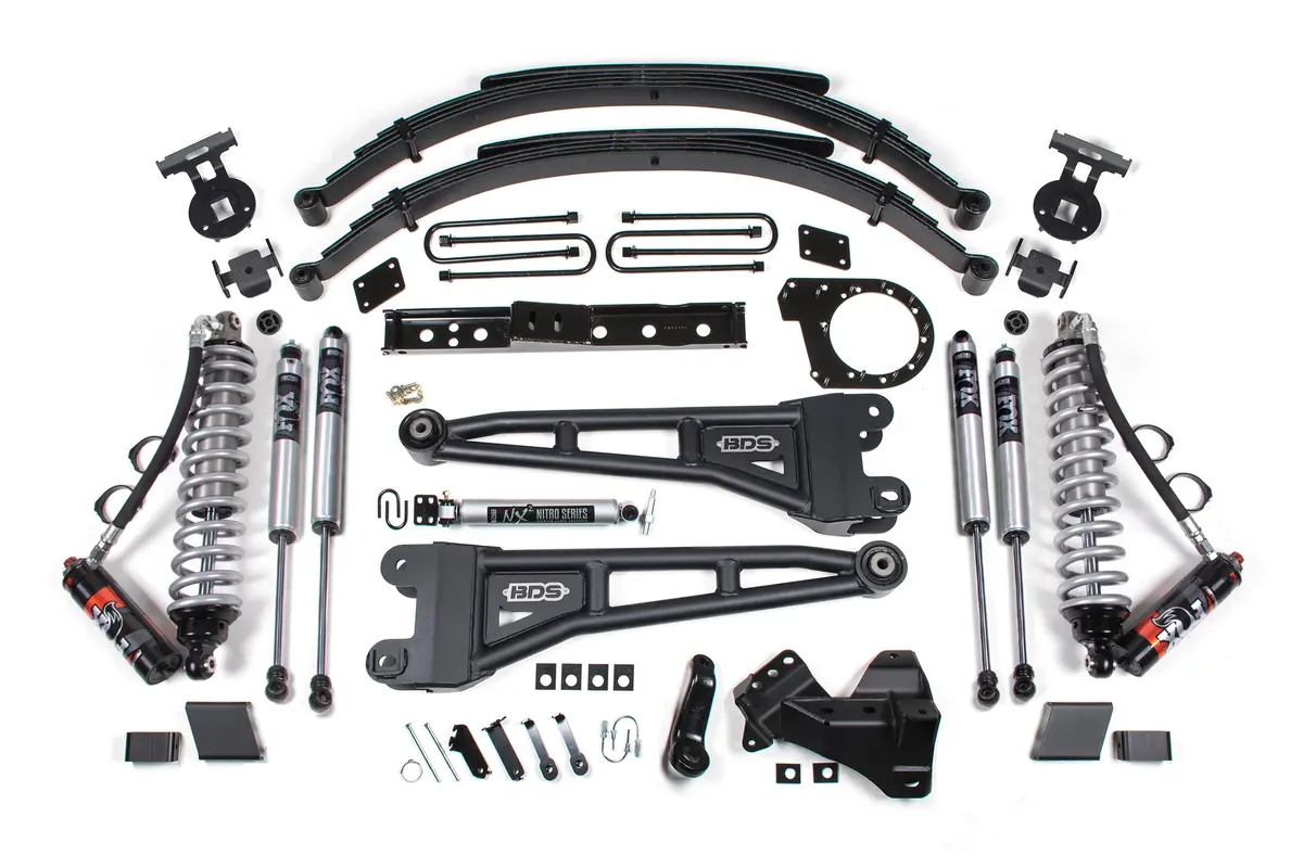 2020-2022 Ford F250-F350 4Wd 7In. Radius Arm Suspension Lift Kit 1
