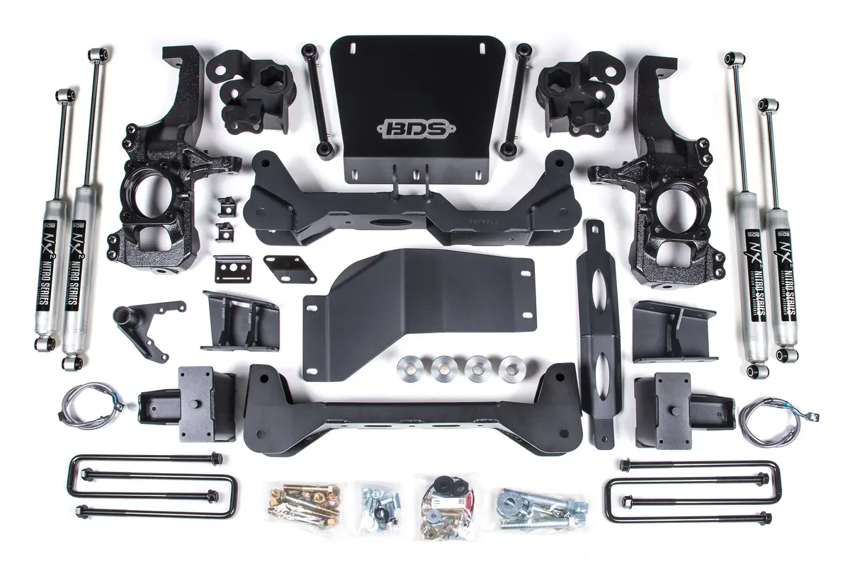 2020-2022 Gm 2500/3500 Hd 6.5In.  Suspension Lift System  With Overloads 1