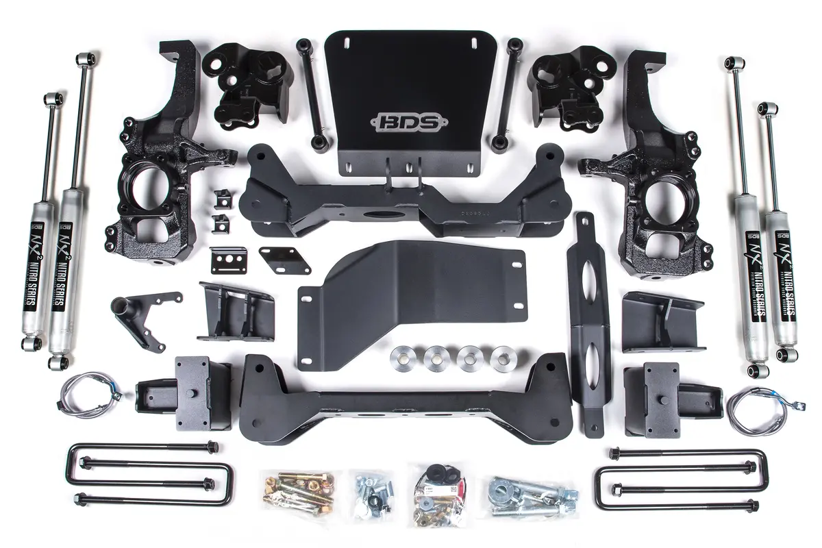 2020-2023 Gm 2500/3500 Hd 5In.  Suspension Lift System  With Overloads 1