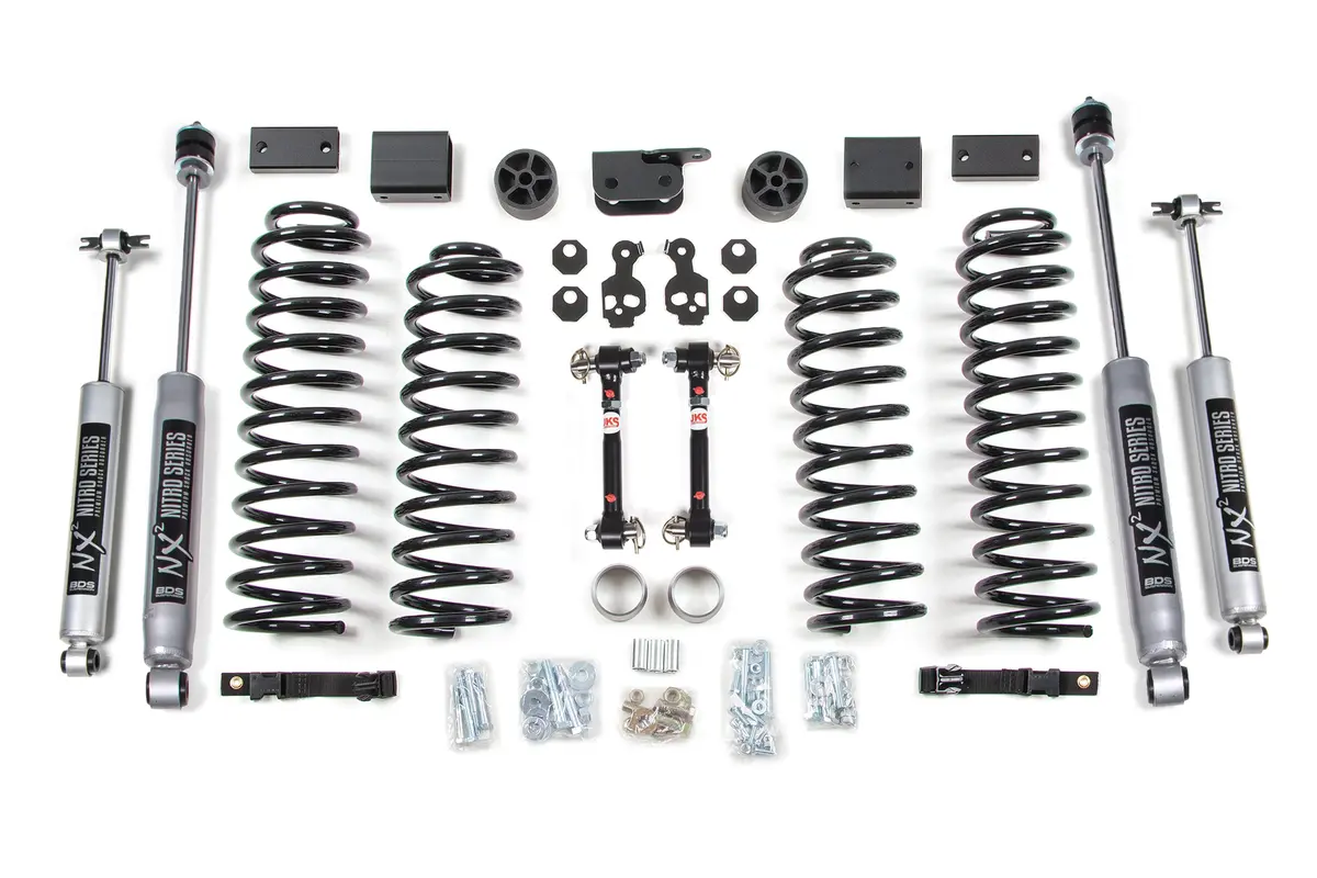 2012-2018 Jeep Wrangler (Jk) 4Dr 3In. Kit 1