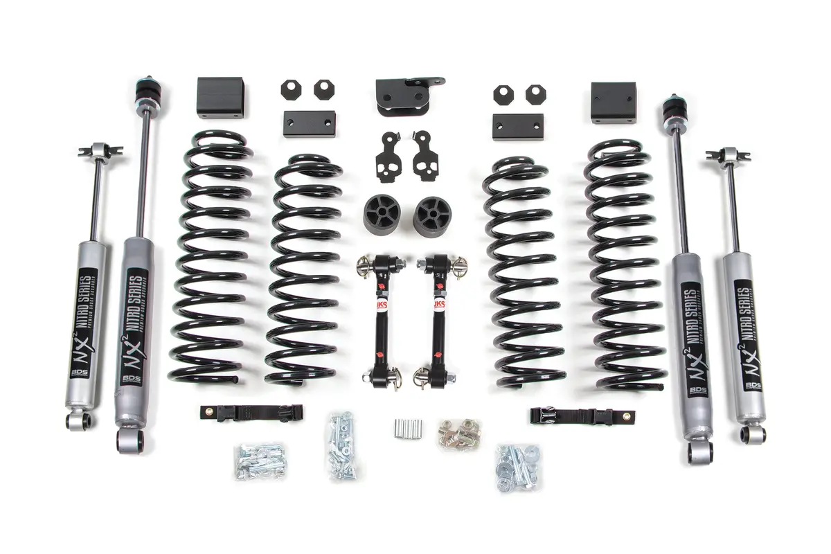 2007-2011 Jeep Wrangler (Jk) 4Dr 3In. Kit 1