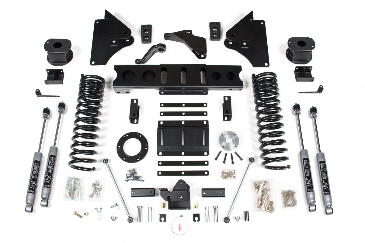 14-18 Ram 2500 6/5  With Factory Air Suspension Rear Shocks-Diesel Engine 1