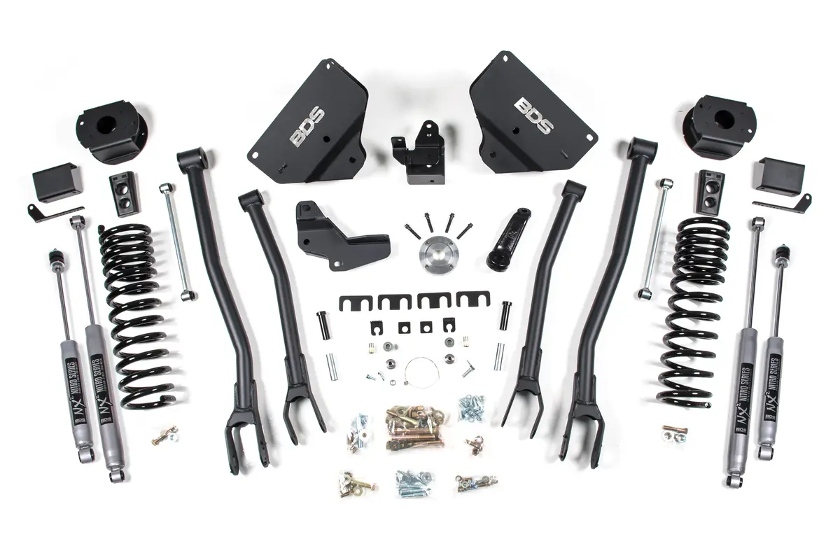 14-18 Ram 2500 4/3.5 4-Link  With Factory Air Suspension-Diesel Engine 1
