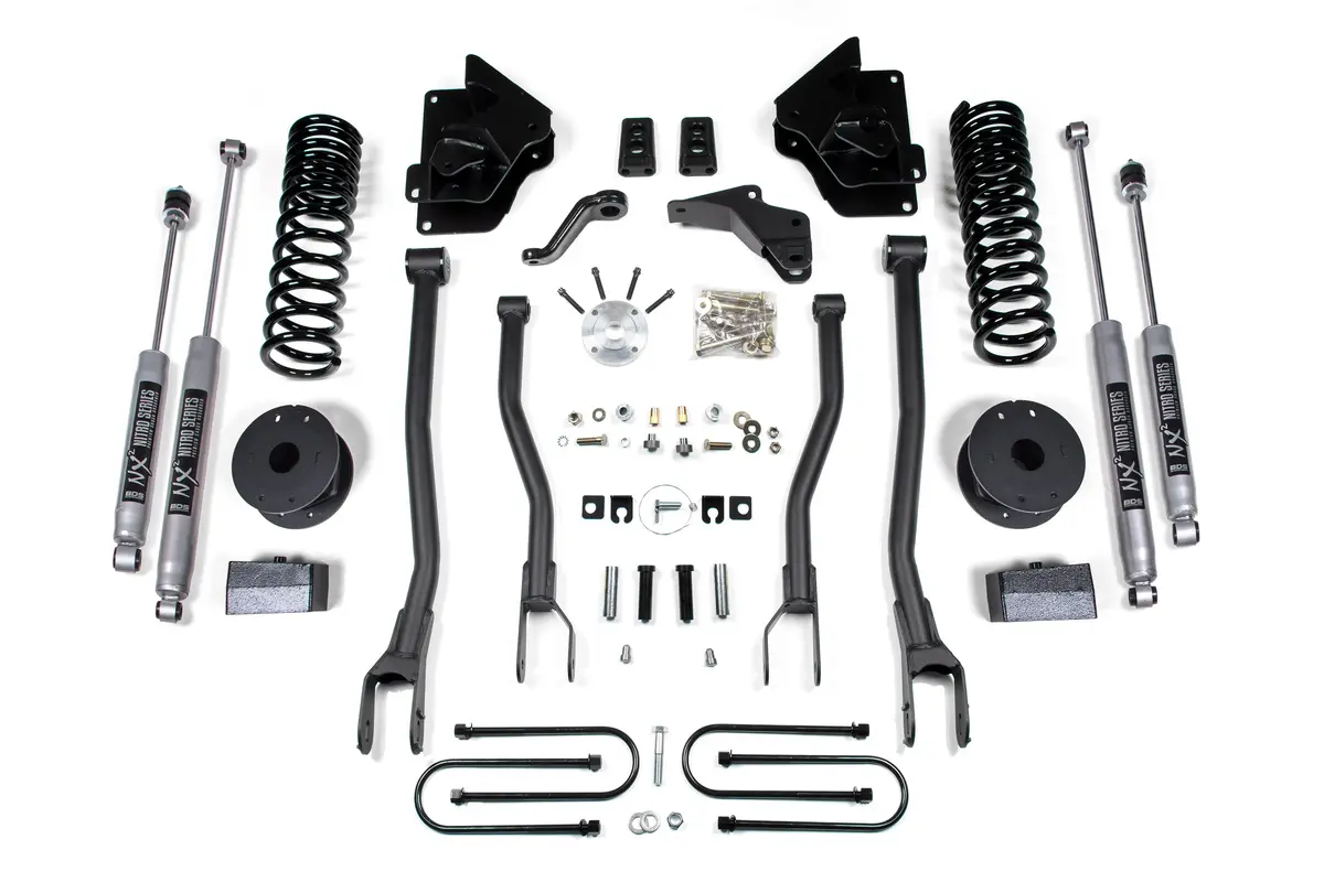 13-18 Ram 3500 4In 4 Link  With Air Bag - Diesel Engine 1