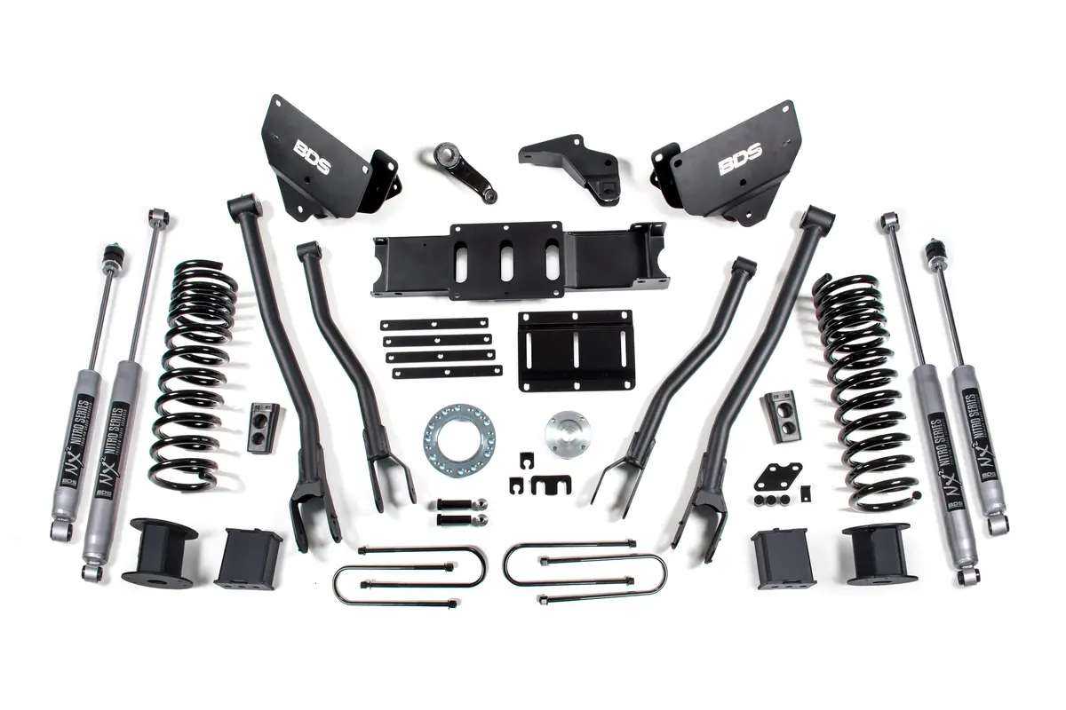 13-18 Ram 3500 6In 4 Link 6 Bolt T-Case  With Air Bag - Diesel Engine 1