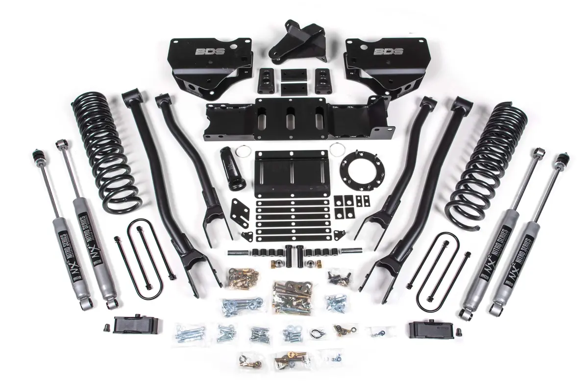 19-20 Ram 3500 4In. 4-Link Diesel Engine -   With Overload 1