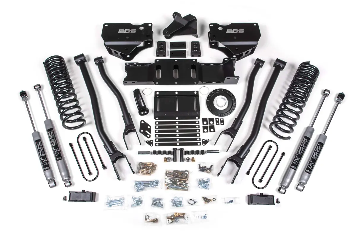 19-20 Ram 3500 4In. 4-Link Diesel Engine -   With Overload 1