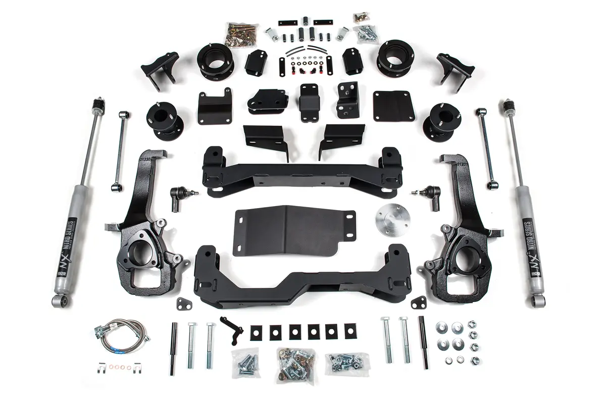 2020-2022 Ram 1500 4In. Air Ride Suspension Lift System - Nx2 Shocks 1