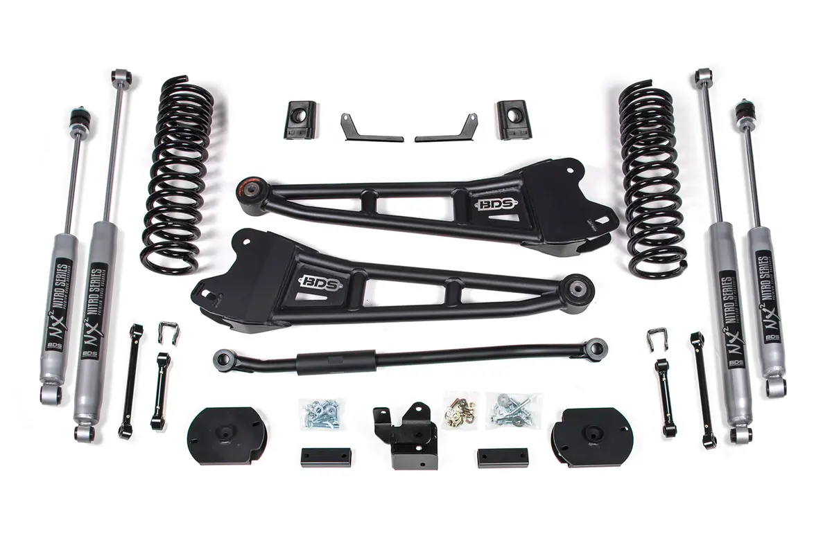 2019-2022 Dodge Ram 2500 3In. Radius Arm Lift Diesel Engine 1