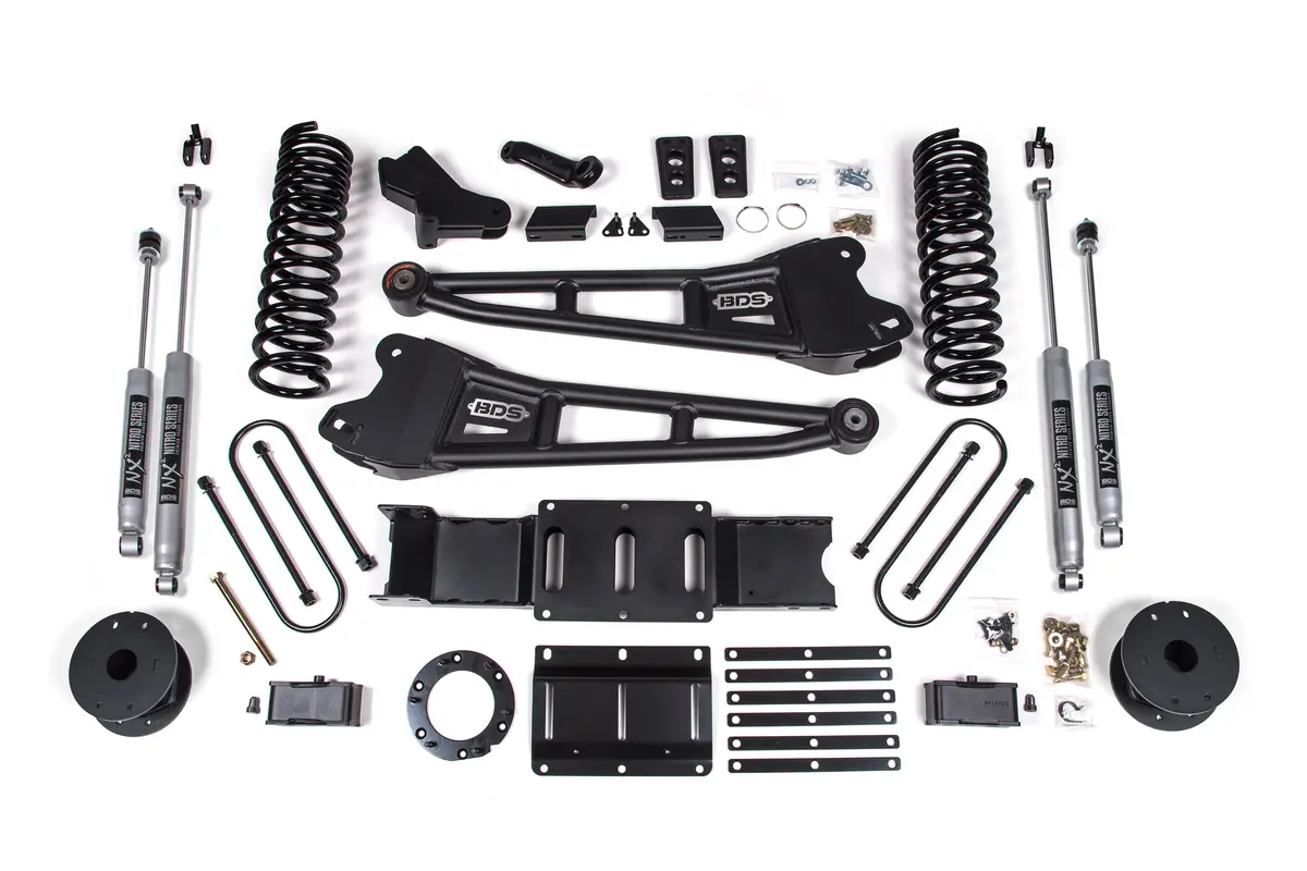 2019-2022 Ram 3500 4In. Radius Arm Diesel Engine -  With Oe Air Bags 1