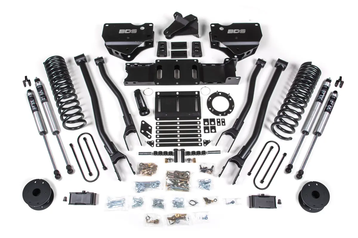 2019-2022 Ram 3500 4In. 4-Link Diesel Engine -  With Oe Air Bags 1