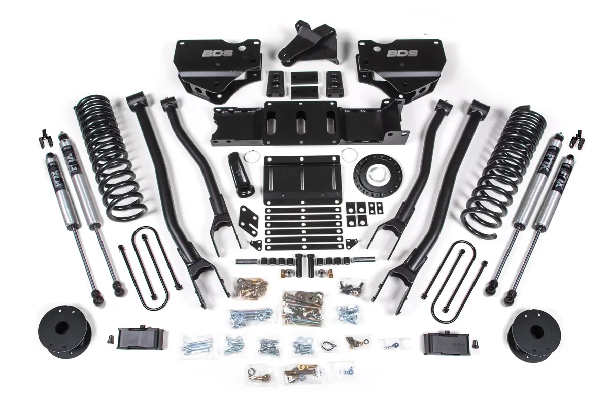 2019-2021 Ram 3500 4In. 4-Link Diesel Engine -  With Oe Air Bags 1