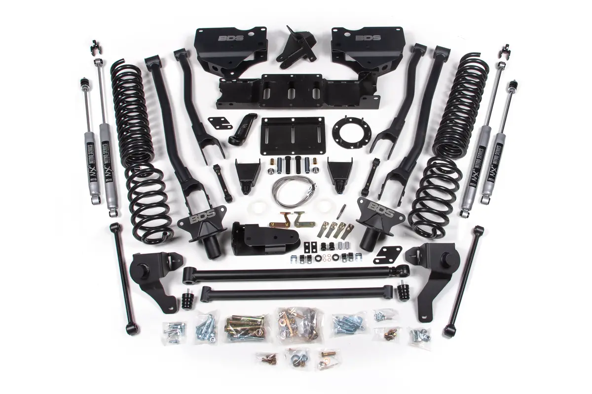 2019-2022 Ram 2500 8In. 4-Link Supsension System Diesel Engine - Nx2 Shocks 1