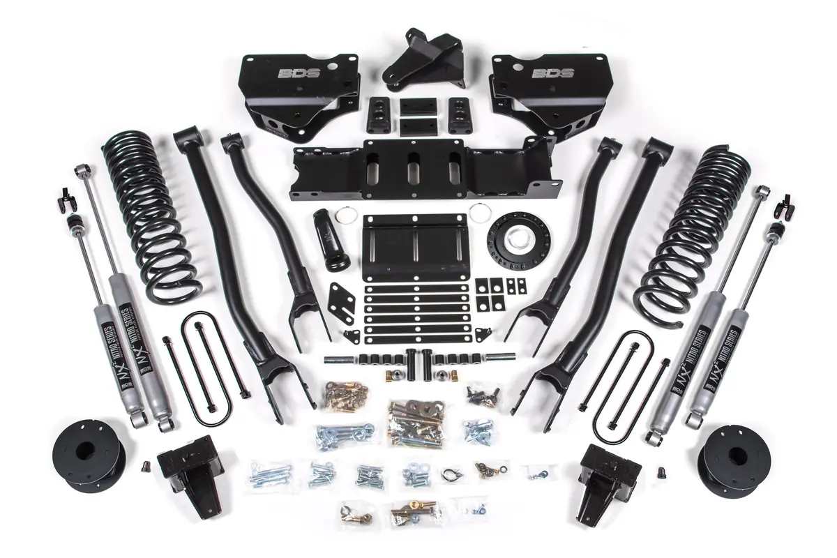 2019-2022 Ram 3500 6In. 4-Link Diesel Engine 1