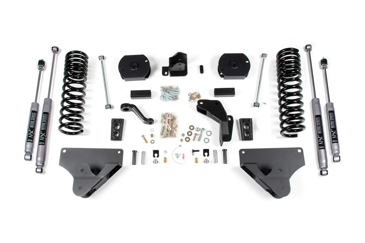 2014-18 Ram 2500 4Wd 4In. Front Shocks/2. Spacer Kit - Diesel Engine 1