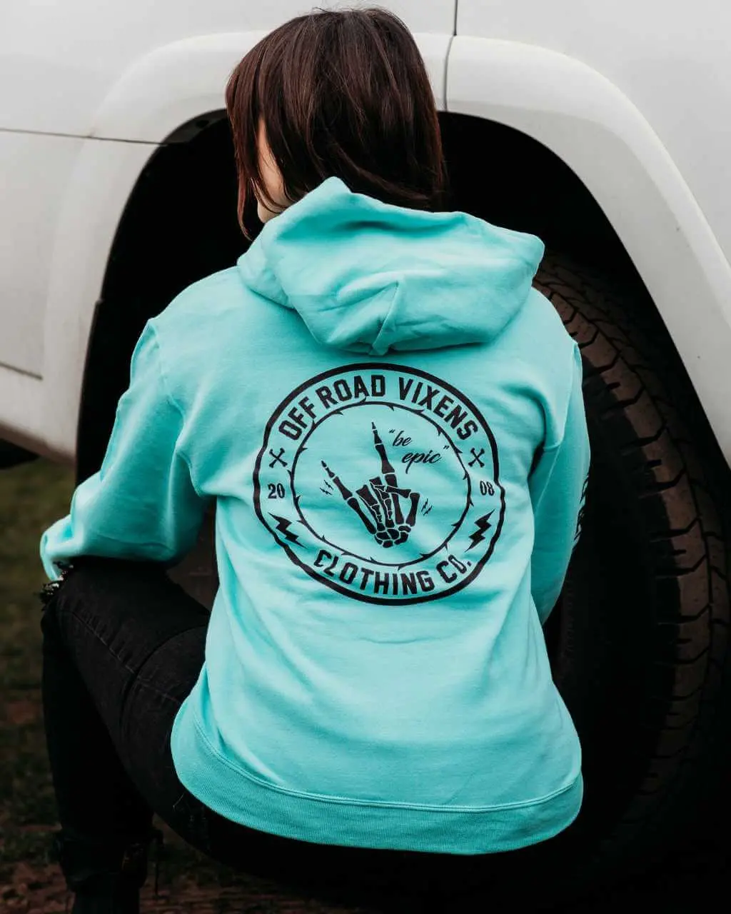 Be Epic Unisex Pullover Hoodie - Mint 1