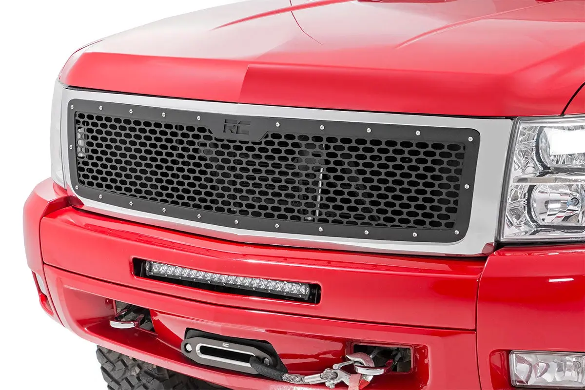 Mesh Grille - Chevy Silverado 1500 2Wd/4Wd (2007-2013) 1