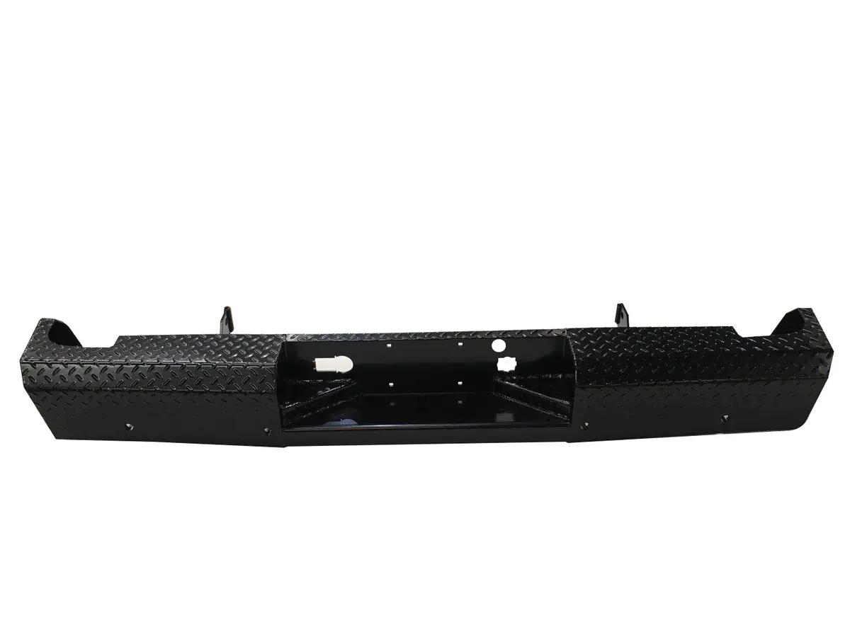 Gloss Black Powder Coated Steel Construction. Direct Fit, One Piece Design 1