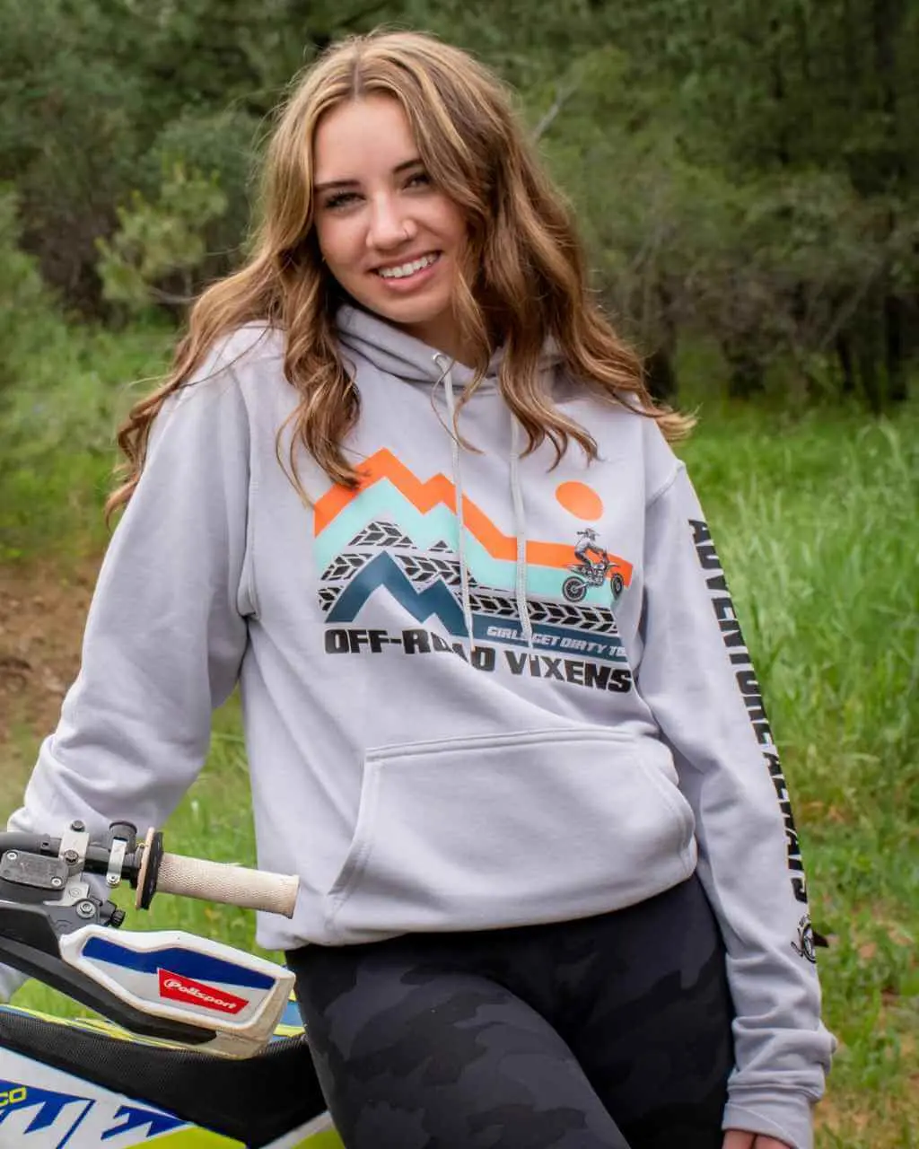 Dirt Bike Adventure Unisex Pullover Hoodie 1