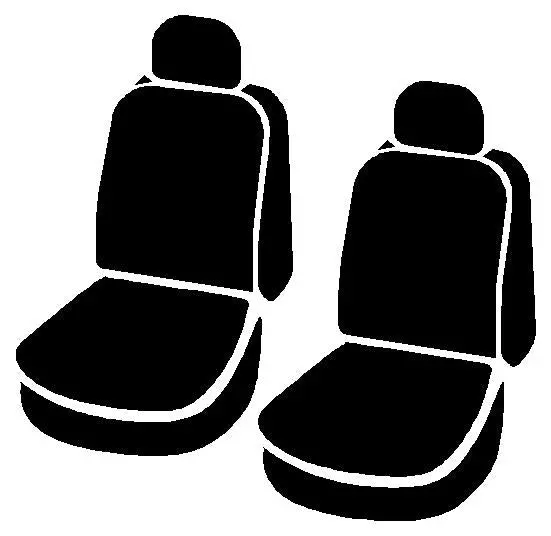 Sp80 Series - Seat Protector Poly-Cotton Custom Fit Front Seat Cover - Taupe 1